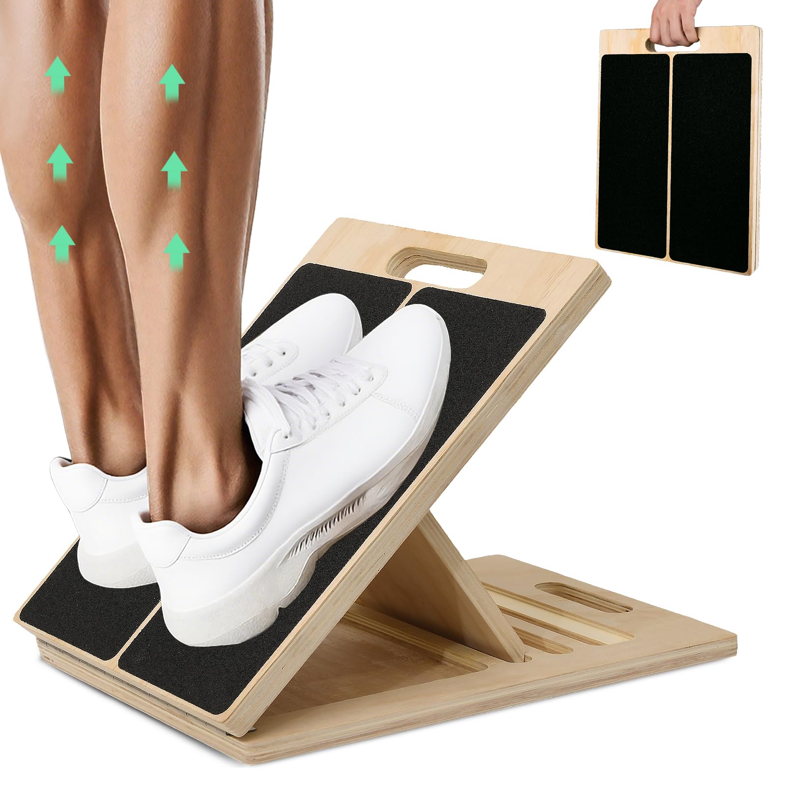 Balance Board Fitness - 2 in 1 Wooden Balance Board