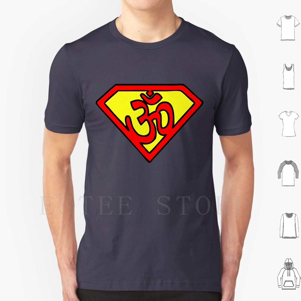 Zen Yoga Fitness - Super Om Symbol T Shirt Print