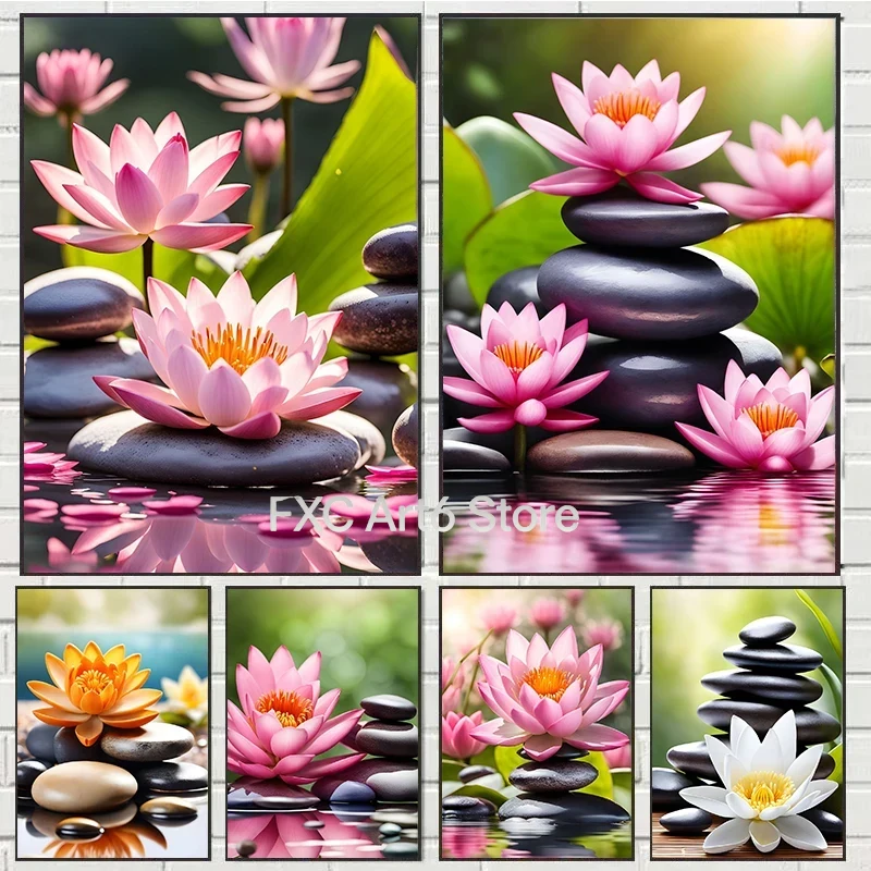 Zen Yoga Fitness - 1PC frameless Spa Zen Cherry Blossom