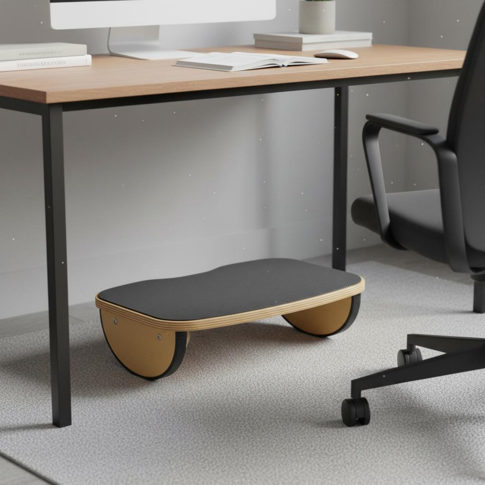 Balance Board Fitness - Wooden Balance Board Rocking Mode Balance-Training