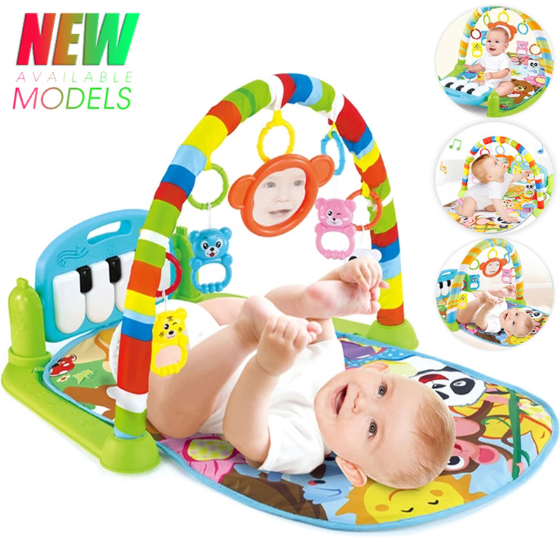 Gym Floor Mats - Baby Music Activity Gym Rug Play