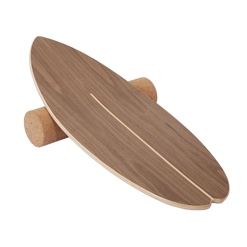 Balance Board Fitness - Modern Strong Wood Surfboard Balance Board