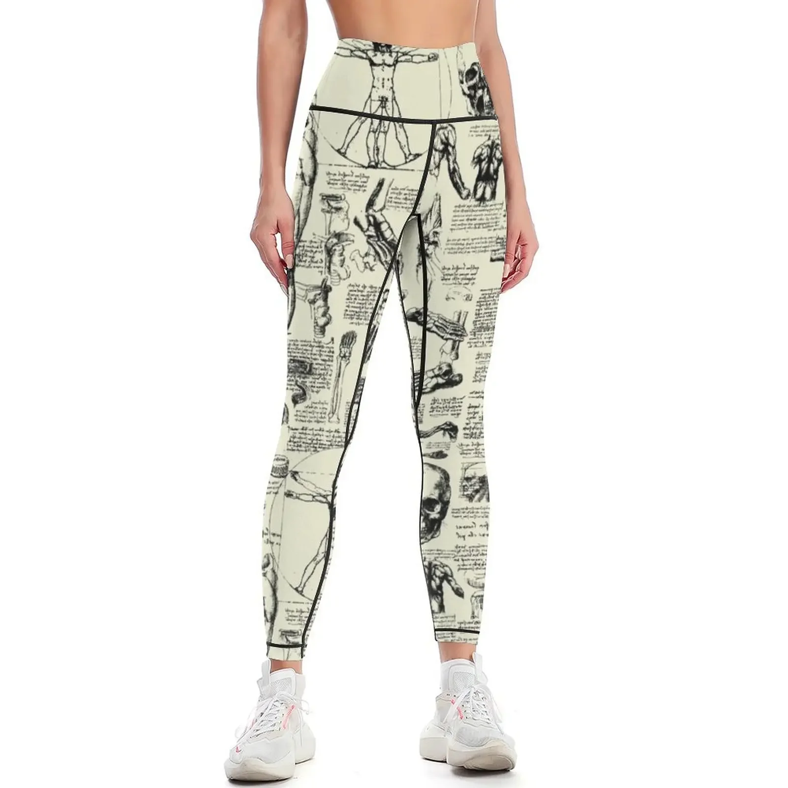 Da Vinci's Anatomy Sketches // - Yoga Anatomy Of Fitness review and price