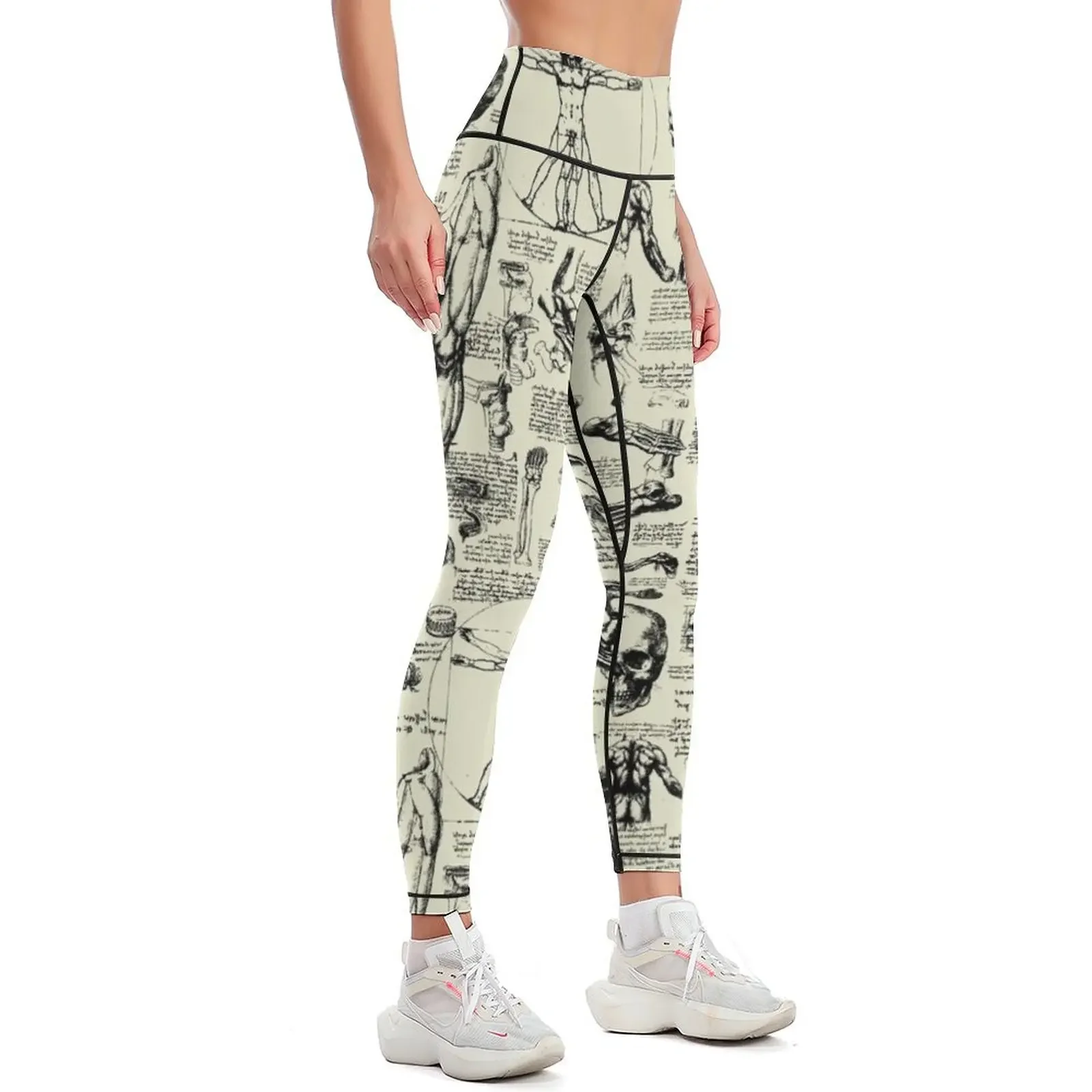 Da Vinci's Anatomy Sketches // - Yoga Anatomy Of Fitness review and price