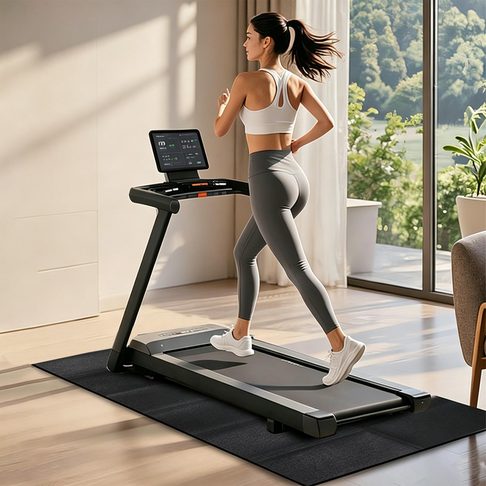 Treadmill Mat Vibration Absorb - Gym Floor Mats review and price