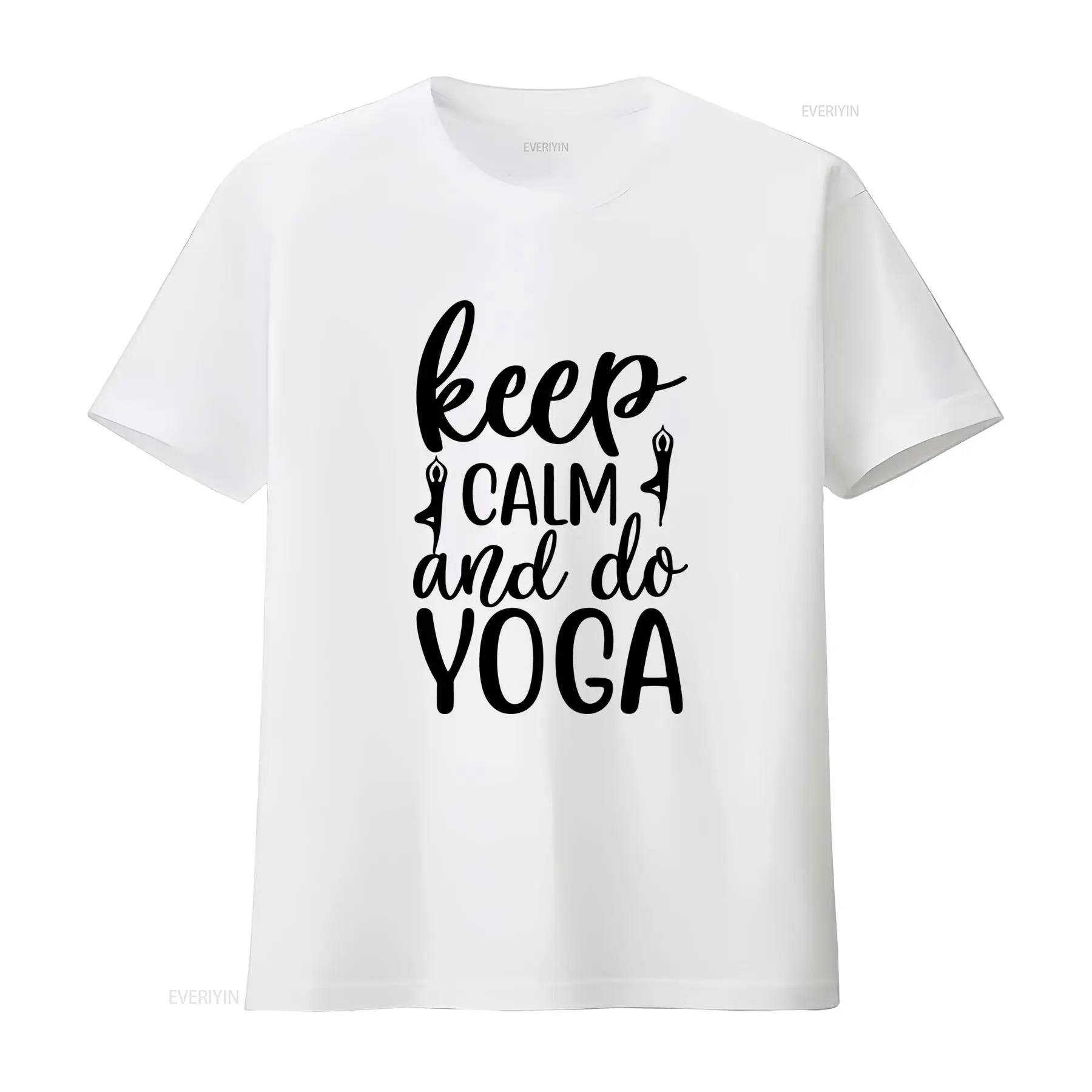 Keep Calm and Do Yoga T Shirt  - Yoga Fitness Quotes review and price