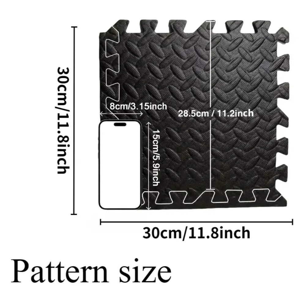 16 Piece Fitness Yoga Mat Soft - Gym Floor Mats review and price
