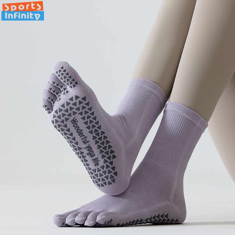 Fashion Five Finger Split Toe  - Yoga Fitness Youtube review and price