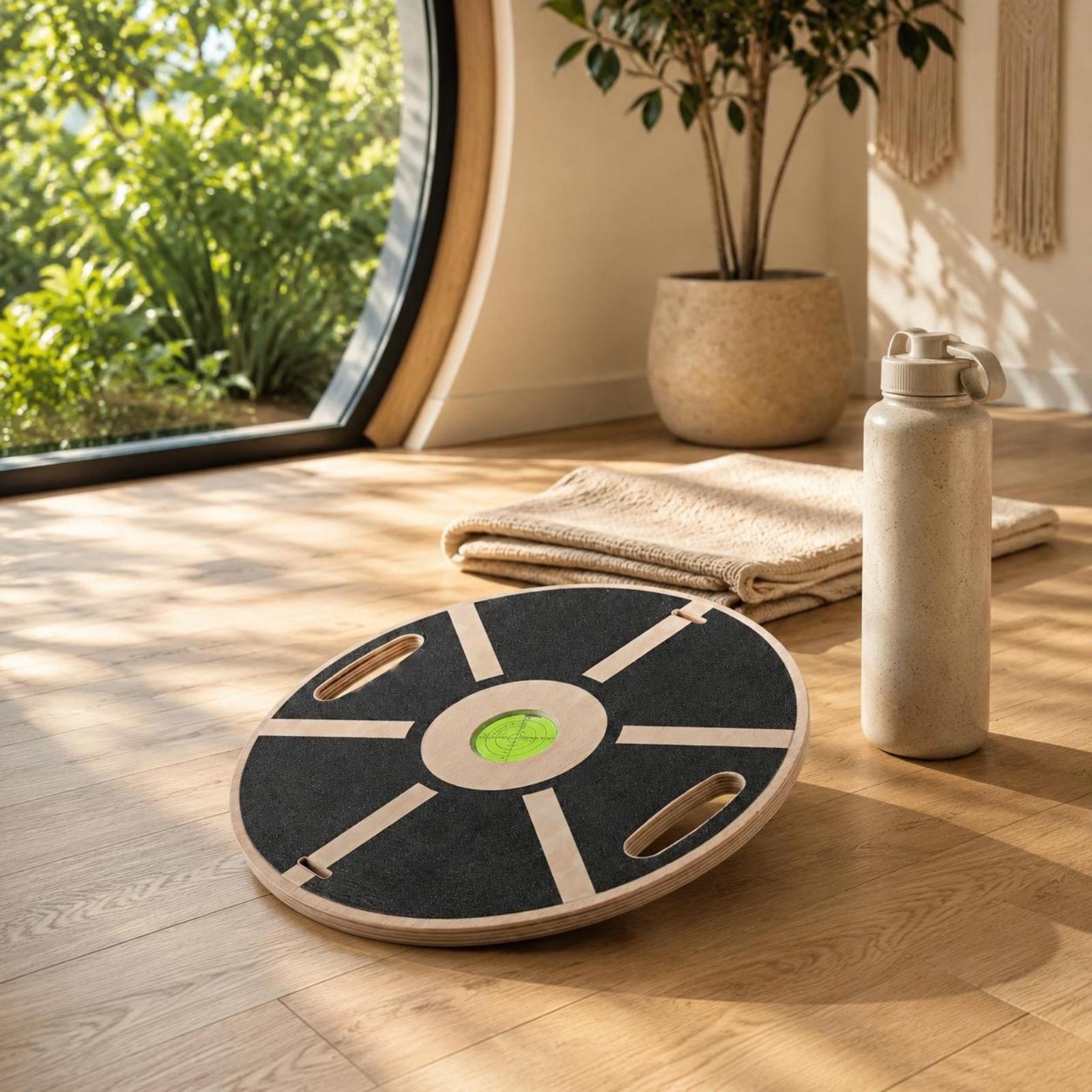 Home Fitness Wooden Balance Bo - Balance Board Fitness review and price
