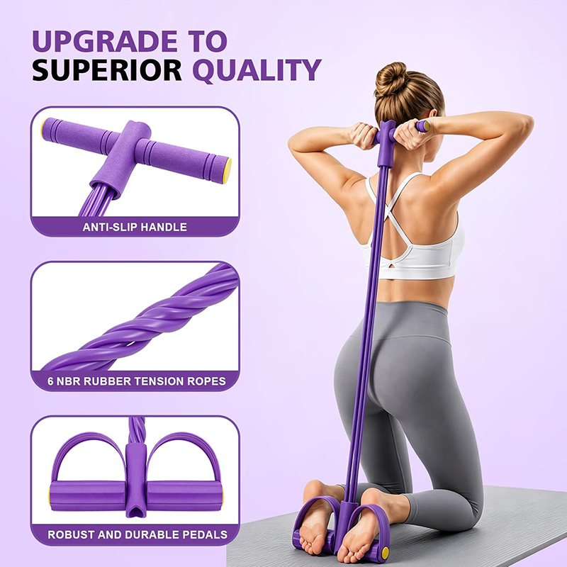 Six-Tube Pedal Tensioner Multi - Yoga Fitness Youtube review and price