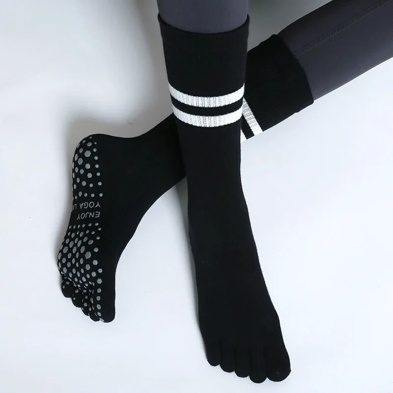 Women Breathable Yoga Socks Mi - Yoga Fitness Youtube review and price