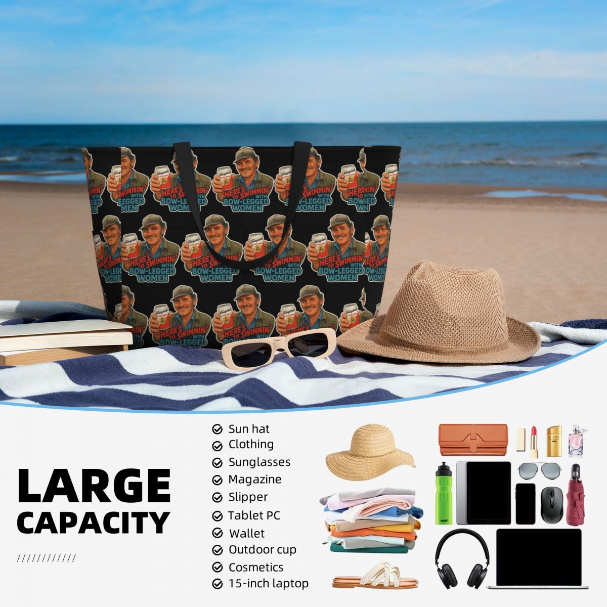 Heres To Swimmin Quint Jaws Mo - Yoga Fitness Quotes review and price