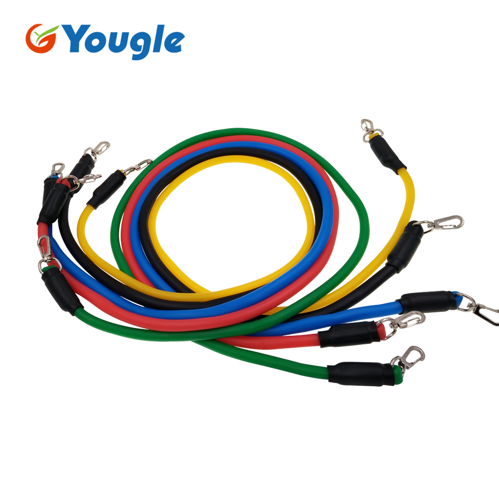 YOUGLE 11pcs/set Pull Rope Fit - Yoga Fitness Youtube review and price