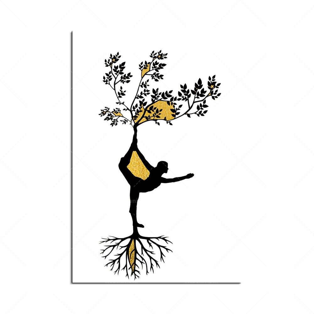 Yoga Poses Poster Meditation Z - Zen Yoga Fitness review and price